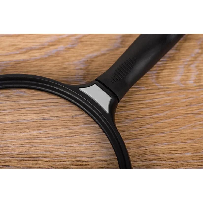 130 mm Professionel Forstørrelsesglas 3x Smykkelupe Håndholdt Forstørrelsesglas Lupa til Mønter Frimærker Ældre Læsning