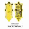 Creative Pure Gold Mobile Phone Sticker Decoration Souvenir