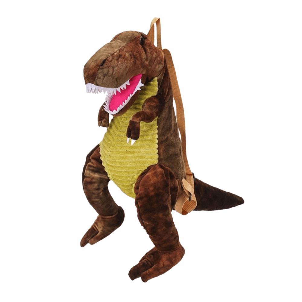 Creative Cartoon Dinosaur Backpack 3D Cute Dinosaur Backpack Animal Dinosaur Bag  Educational Toy