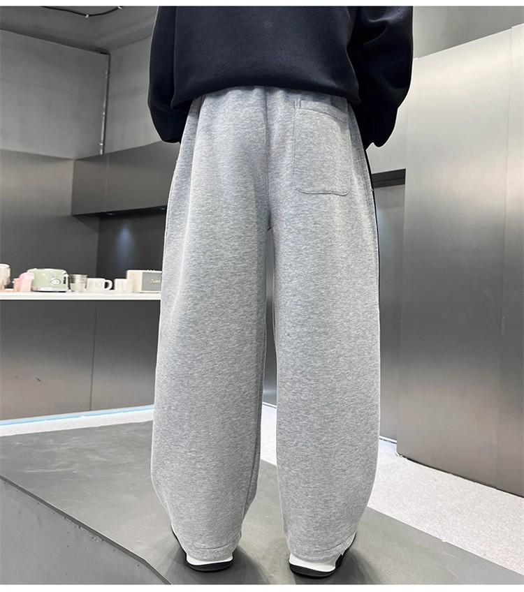 2025 Spring & Autumn Boys' Straight Leg Sweatpants - Trendy Children's Sportswear for Kids