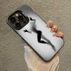 Hazy Shadow Girl Phone Case For IPhone 17 16 15 14 13 12 11 Pro Max X XR XSMAX 8 7 Plus Candy Matte Shockproof Back Cover