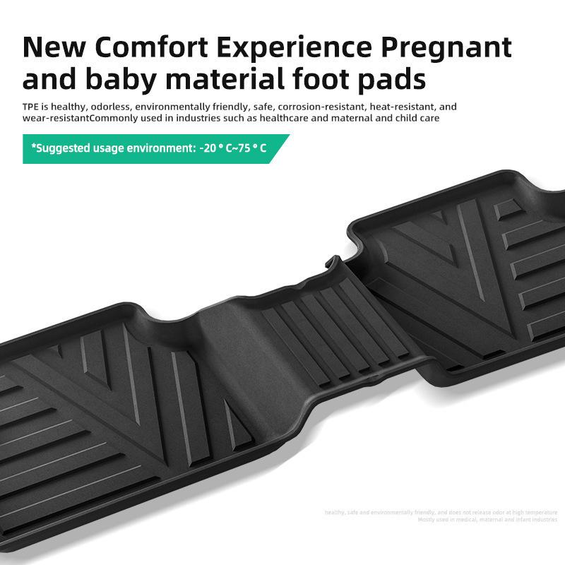 Kia K4 Floor Mats: TPE Car and Trunk Mats for 25 Models, Customized Fit, Cross-Border Design