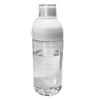 PC Water Cup High Temperature Resistant Handheld Portable Cup Home Outdoor Water Bottle with Scale Filter White
