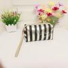 Tragbare Streifen Make-up Tasche Klein Hohe Schönheit Handtasche Mini Tragbare Kosmetik Aufbewahrungstasche Wasserdichte Damentasche