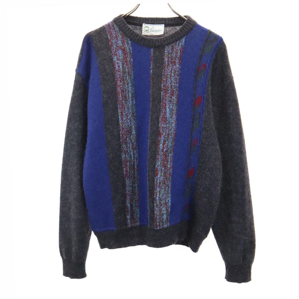 Bizzarro 90s Made in Italy Old Mohair Blend Long sleeve sweater 48 knit Men's Used