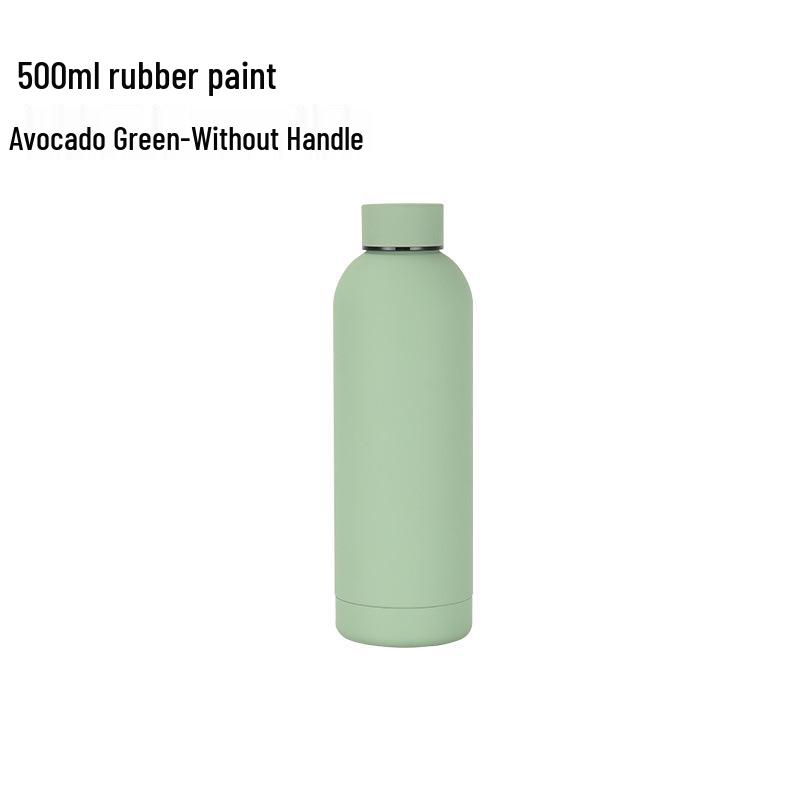 750ml Nerezová termoska - Přenosná, Matná, S malým hrdlem, pro venkovní sporty a do auta