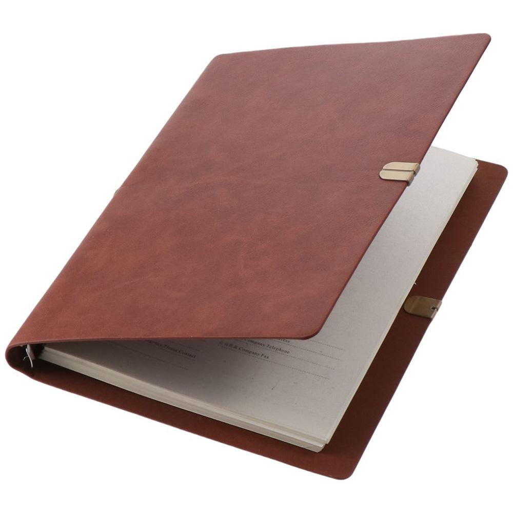 PU Leather Loose-leaf notebook 9*6.7 inch Notebook A5 Binding rope notebook  Office