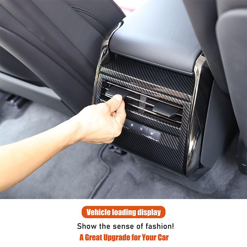 For Land Rover Range Rover Sport L461 -2025 ABS Carbon Fiber Car Interior Decoration Frame Decorative Stickers Accessories