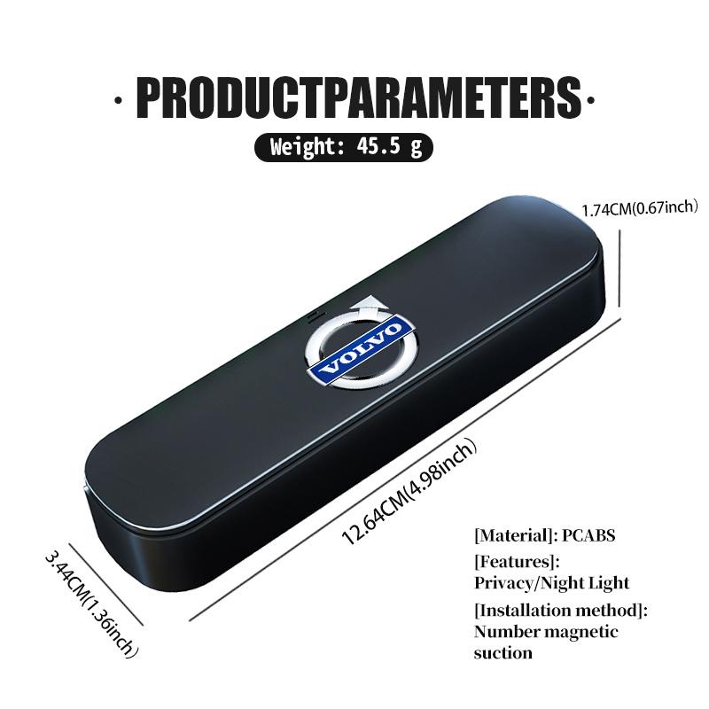 For Volvo Car Temporary Phone Number Park Card Plate Sticker Accessories Xc60 Xc90 V40 V60 S60 V50 V90 S80 C40 XC40 V70 XC70 C30 CT9