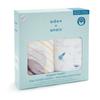aden+anais Swaddle Space Organic 2-Piece Set for Newborns, 120cm x 120cm, Cotton Muslin (SWADABASWO20013)