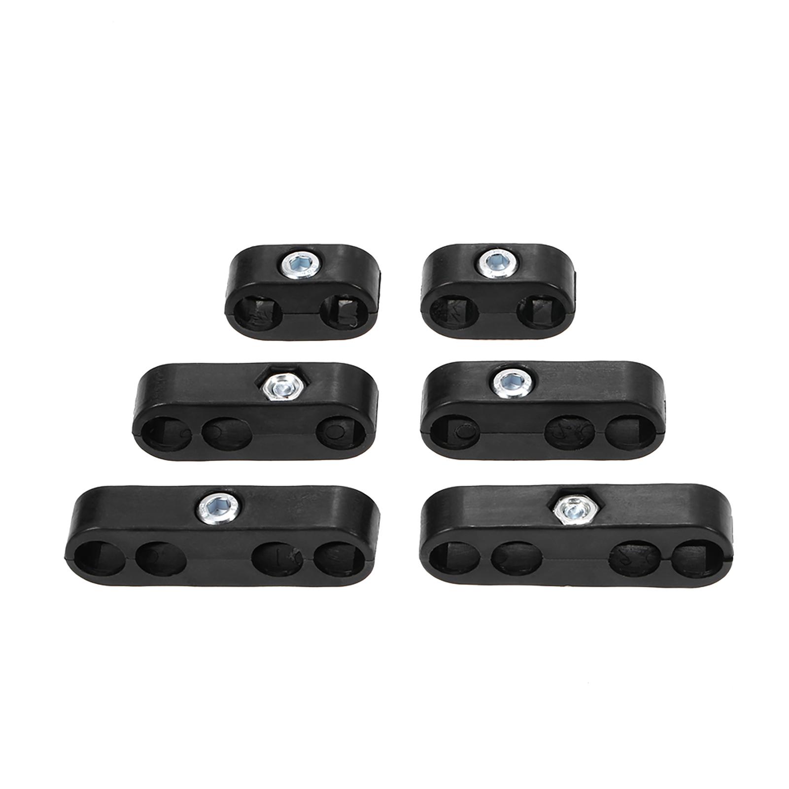 

7 мм 8 мм разделители проводов свечи зажигания ткацкие станки для Chevy для Ford и Mopar чёрный