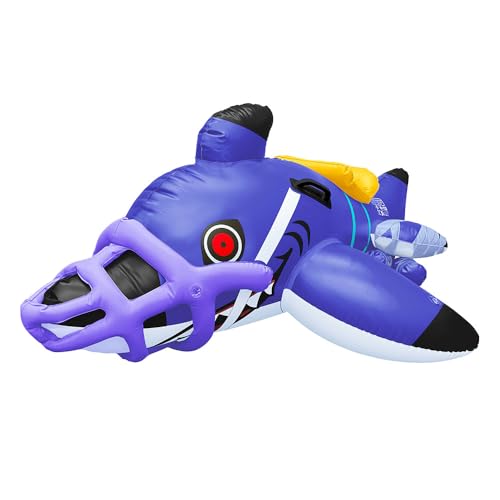 Splatoon 3 Надувной плот «Акула» Лодка для игр в бассейне