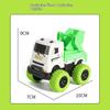 1Pcs Inertia Simulation Truck Toy Engineering Military Fire Sanitation Vehicle With Big Tire For Kids Play Birthday Gift