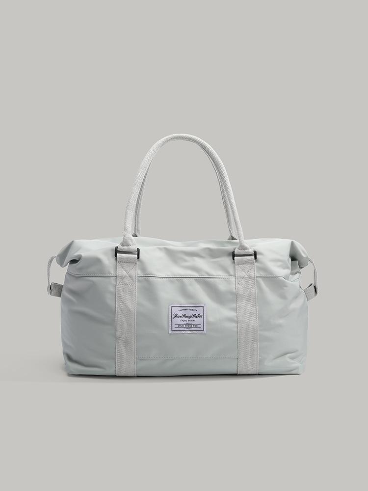 

Vacation Travel Large Capacity Luggage Lightweight Versatile Commuter Shoulder Tote Bag Boarding Bag Storage Birth Bag светло-синий