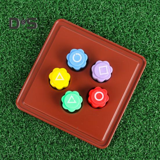 Koreanisches Gonggi-Spielset, Jebi Kicks, Biseokchigi-Requisiten, Gyro-Spielzeug, Kachel-Flip-Spiel, Hand-Augen-Koordinationstrainingsspielzeug für Kinder und Erwachsene