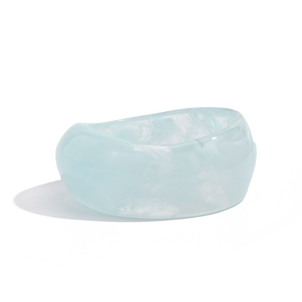 Schmieren Unregelmäßiges Breites Armband Böhmisch Retro Handring Einzigartiger Acryl-Armreif Dekoration