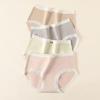 Fenteng Women's 4-Pack Antibacterial Cotton Lace Underwear