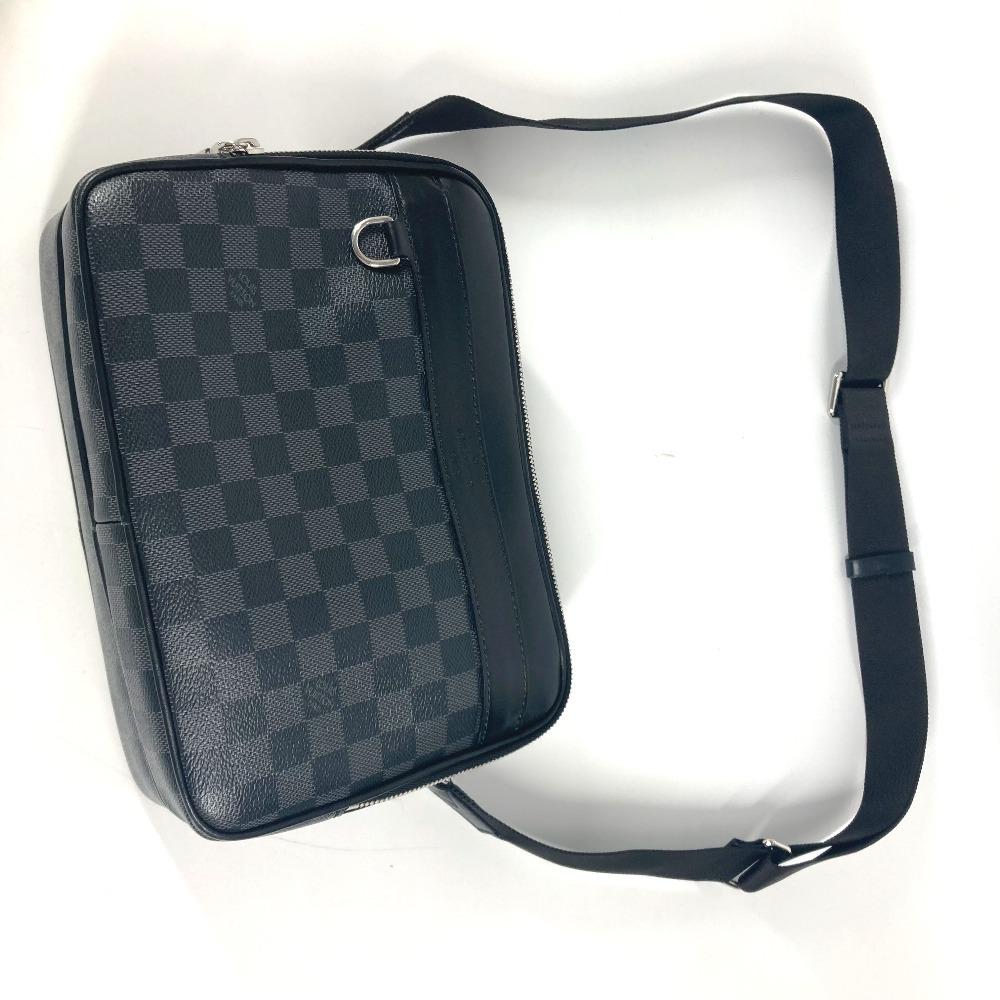 Louis Vuitton N40087 Damier Graphite Trocadero Crossbody Shoulder Bag