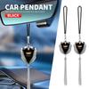 1pcs Metal Car Badge Rear View Mirror Pendant Hanging Ornaments Auto Accessories For XT5 XT6 ATS XTS SRX XT4 CT5 CT6