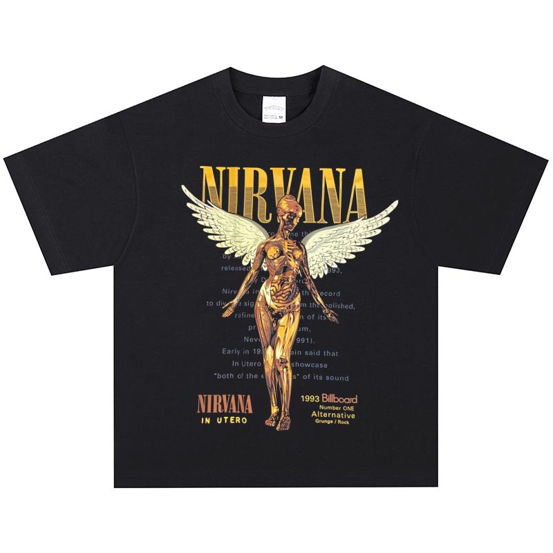 Nirvana T-Shirt, Soft Fabric Casual Daily Wear S