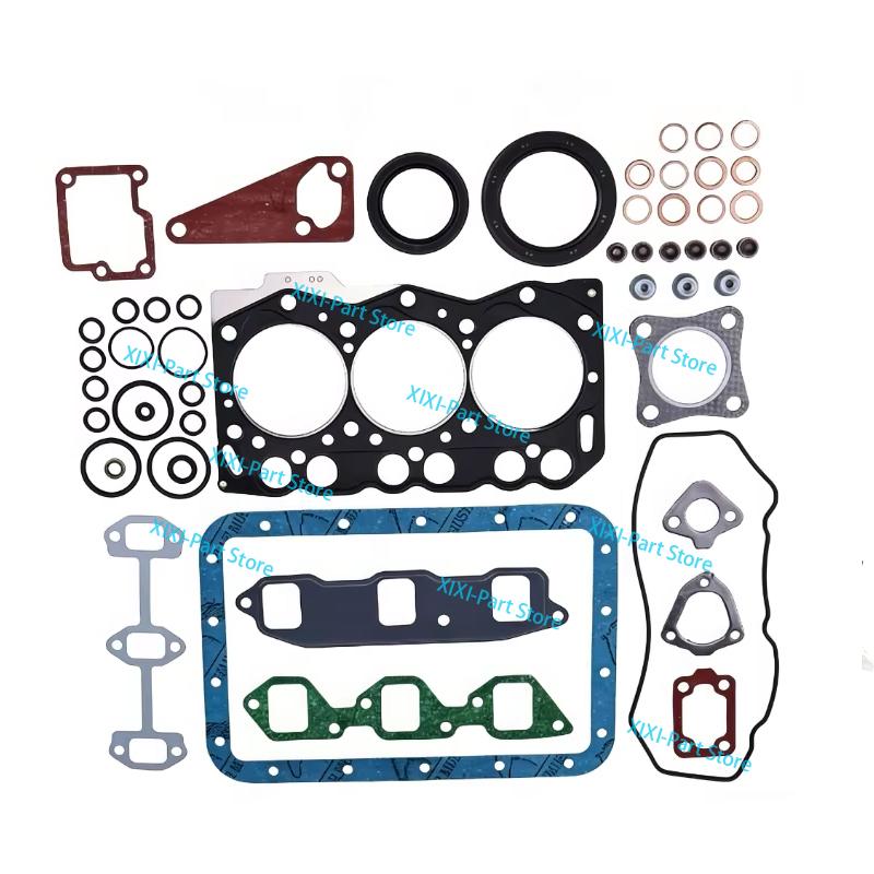 סט אטמים מלא 3TNE68 למנוע Yanmar טבעות בוכנה 68*1.5HK+1.5+3 מ"מ אטם ראש מנוע ערכת שיפוץ