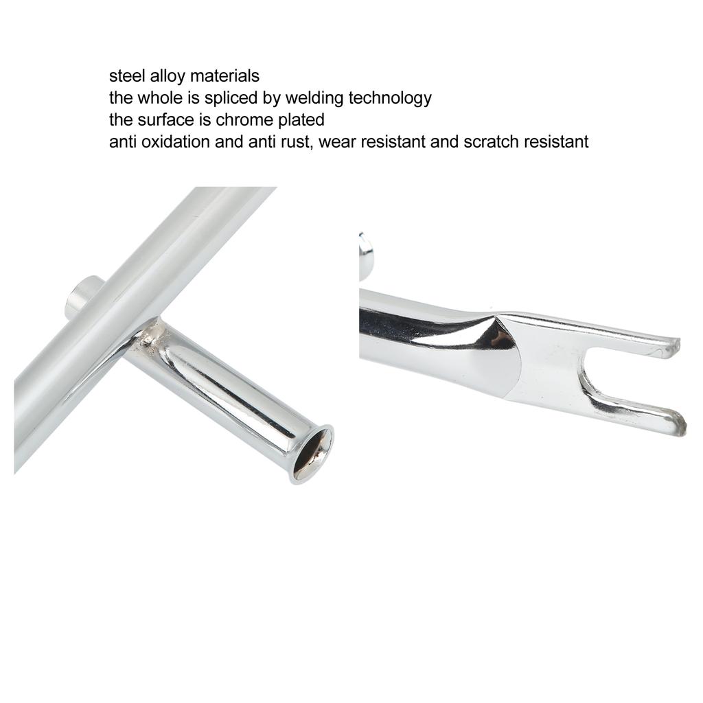 Motorcycle Rear Luggage Case Holder Steel Alloy Chrome Plated Replacement for DAX ST70 CT70 ST90 ST50 CT50