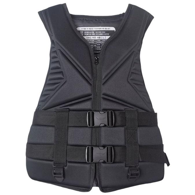 

Cross-Border Buoyant Life Jacket for Jet Skiing, Surfing, Swimming, Paddle Boarding, Beach; Portable, Breathable, with Crotch Strap L 60-70KG