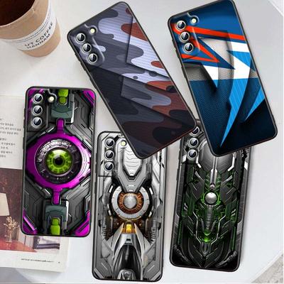 Creative Luxury Art Patterns Phone Case For Samsung Galaxy S26 S25 S24 S23 S22 S21 S20 Ultra Plus FE 5G Black Soft TPU