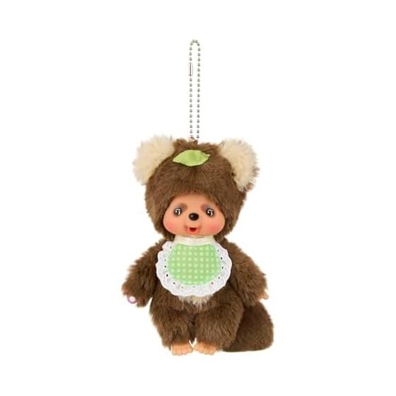 Sekiguchi Monchhichi Mascot Key Chain Tanutanu Monchhichi Monchhichi SEKIGUCHI
