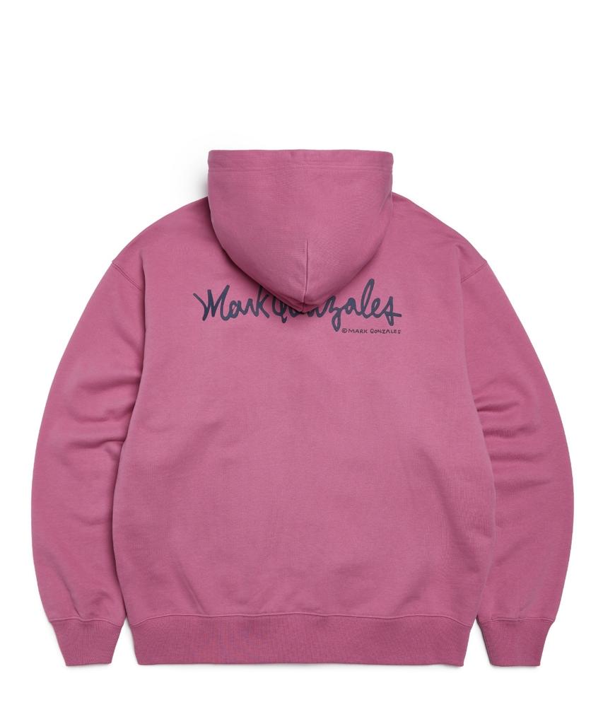 Shmu Wappen Zip-Up Hoodie - Pink