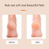 Hautentferner Glasfußfeile, Fußschrubber entfernt harte und abgestorbene Haut, Hornhautentferner für Füße, Nass und Trocken