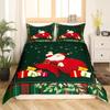 Christmas Duvet Cover Set King Queen Full Twin Size For Kids Teens Adults Polyester Bedding With Pillowcase
