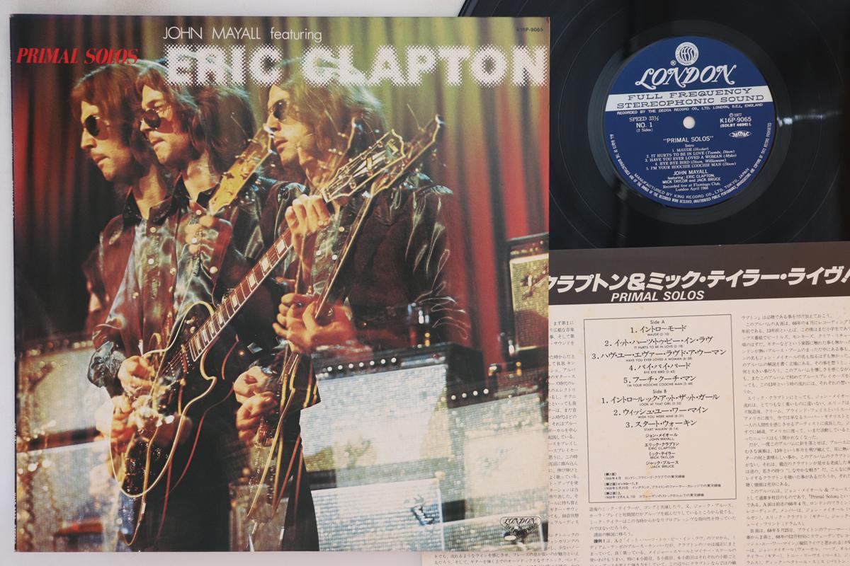 

LP Пластинка JOHN MAYALL - Primal Solos K16P9065 LONDON 1977 Япония Рок Б/У