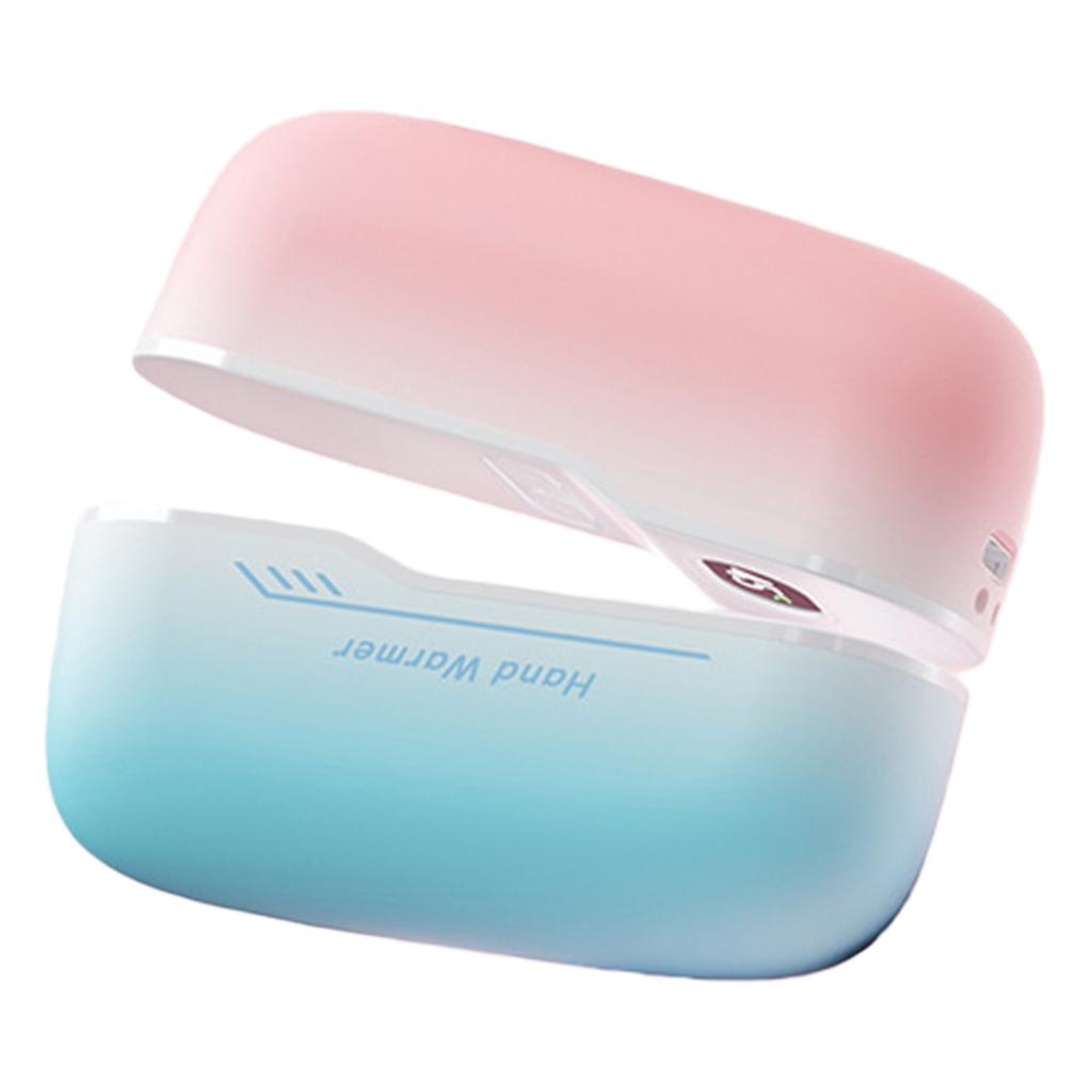 2-in-1 Magnetic Rechargeable Hand Warmers with Digital Display Electric Hand Warmer for Women Men Camping Hunting Outdoor Gifts