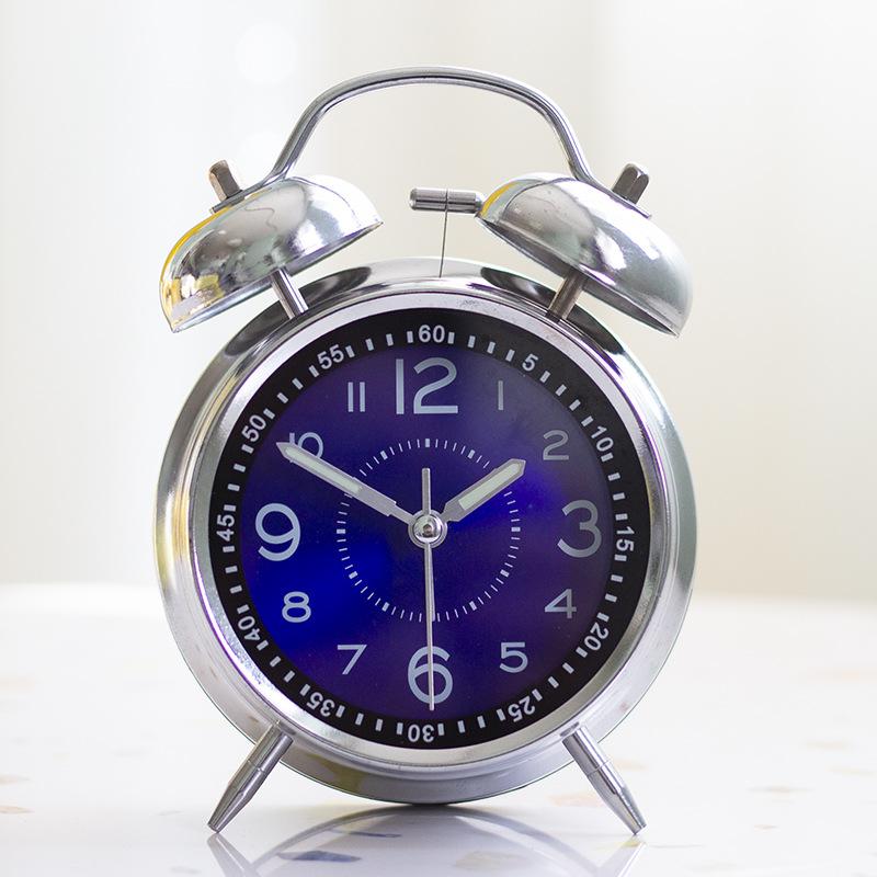 Super høyt metallklokkevekkerklokke for tunge sviller - Student- og barnerom Essensiell mekanisk urvibrering