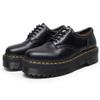Hot-selling Thick-soled Hole Small Leather Shoes Spring and Autumn New Women's Low-top Leather Casual Muffin