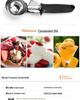 Stainless Steel Ice Cream & Fruit Scoop Spoon
