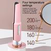 Portable Cordless Hair Straightener 4 Temperature Modes Adjustable Fast Heating 2-In-1 Dual Purpose Curling Wand Flat Iron Electric Hair Styling Tools