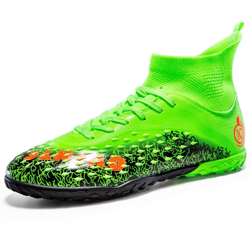 Broken Training Shoes Men's Price Ping High-top Student Game Nails Adult Excellent Youth Football Shoes Long Nails