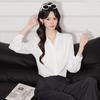 Women's V-Neck Wrinkle-Free Chiffon Blouse