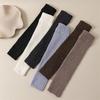 Fashion Women's Leg Warmers Autumn Winter Keep Warm Leg Long Sleeves For Women Solid Color Knee Warmer