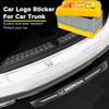 Car Hot FIT 1Pcs Transparent Car Trunk Badge Protective 3D Sticker Car Accessories For Honda Civic XR-V HR-V City Odyssey Spiri