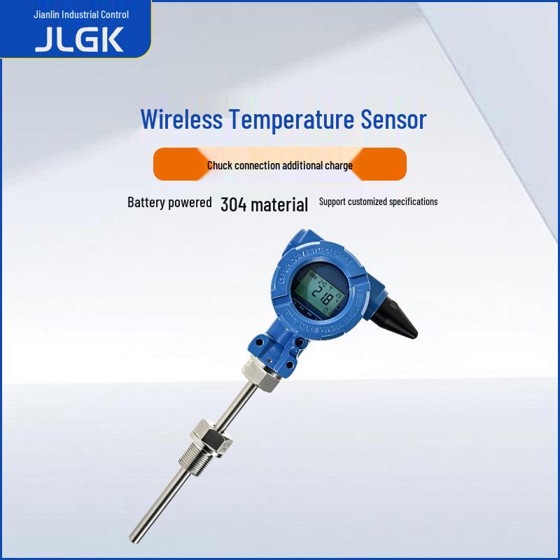 Wireless Battery-Powered 433MHz Temperature Transmitter and Sensor for Pipeline Monitoring