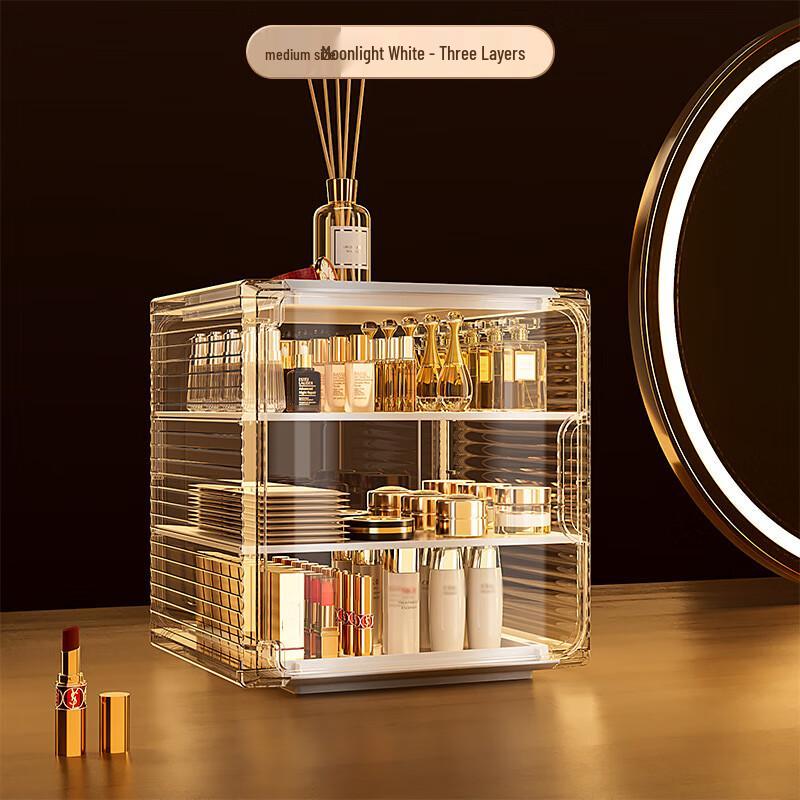 Dustproof Transparent Desktop Cup Storage Cabinet