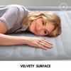 Homlly INTEX Dura-Beam Deluxe Air Inflated Mattress with Auto Built-In Electric Pump inflatable air mattress with pump
