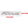 For Ford Fiesta Kuga Mondeo Edge Smax Fusion Mustang Ranger 3D ABS Car Trunk Focus Letter Badge Sticker Decor Auto Accessories FE7