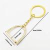 Horse Bit Keychain Stirrup Charm Snaffle Bit Keychain Key Ornament Robust Alloy Key Rings Present for Equine Fans