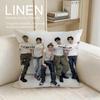 Cute CORTIS Cushion Cover Pillowcase Set Pcs x x Breathable Washable Sofa Cushion Cover