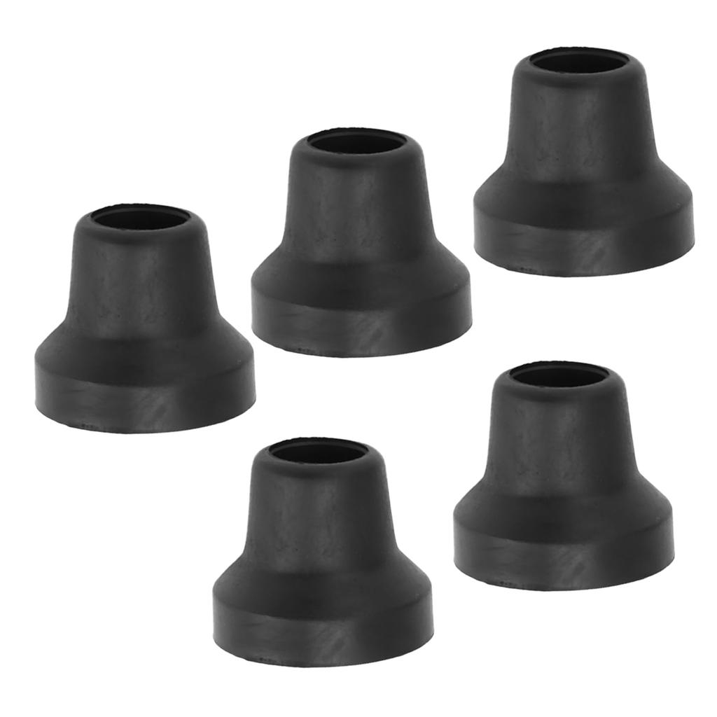 5Pcs   Crutch Tips   Crutch Tips 16mm Replacement Crutch Tips with Metal Gaskets for Canes