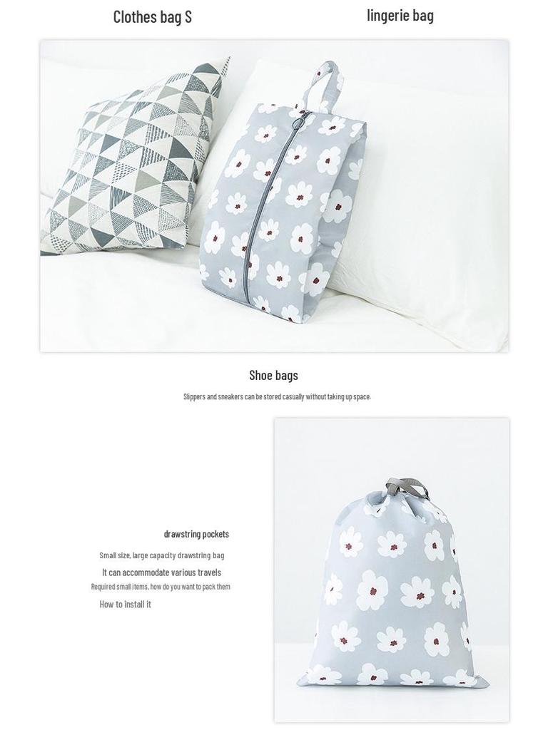 Thickened 7-Piece Travel Storage & Organization Bag Set